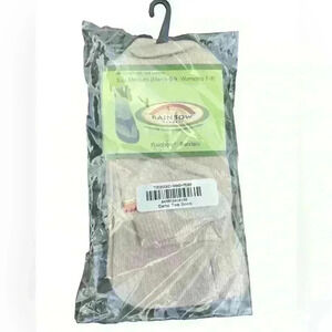 Rainbow SandalsToe Sock - Tan - Size Medium Fits Men's 6-9, Women's 7-9 NWT